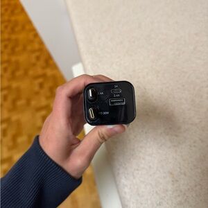 Black Multi-Port USB Car Charger